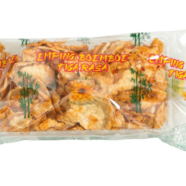 TIGA RASA Gebakken Emping Boemboe Balado 160gr (30)