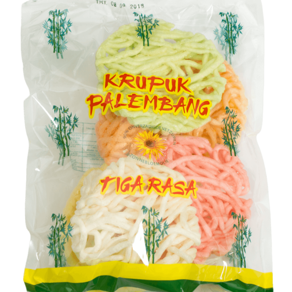 TIGA RASA Gebakken Kroepoek Palembang Kleur (15) 60gr